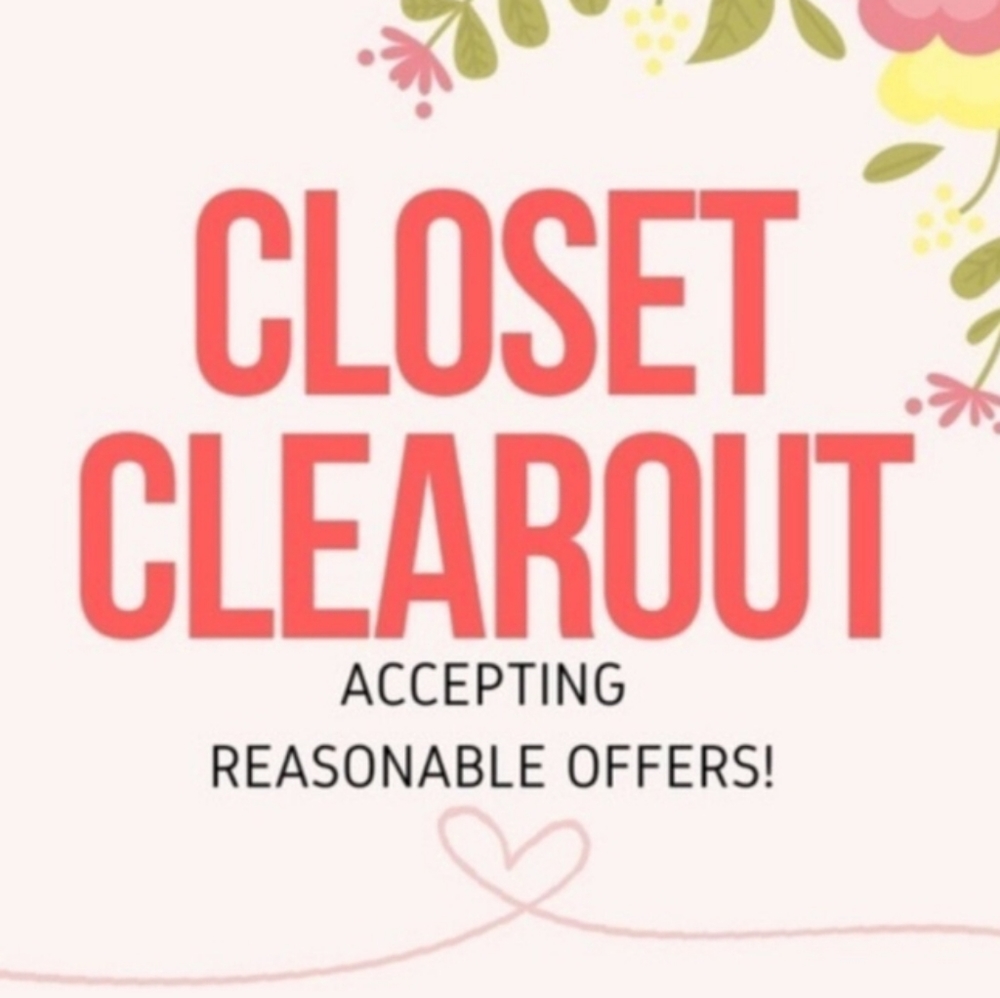 CLOSET CLEAROUT!!!
